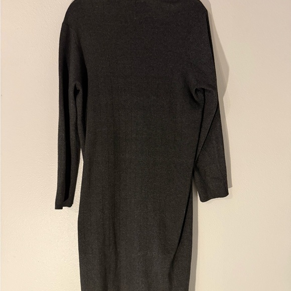 Gentle Fawn Long Grey Open Cardigan Lightweight - Picture 2 of 4